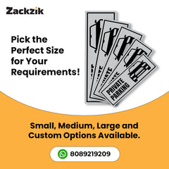 Custom Owner’s Parking Sign Board | Personalized Parking Name Board