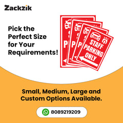 Owner’s Parking Board | Modern Look for Private Parking