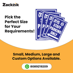 Owner’s Parking Board | Modern Look for Private Parking