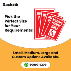 Acrylic Owner’s Parking Sign Board | Premium Finish