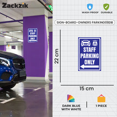Owner’s Parking Board | Modern Look for Private Parking