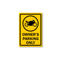 Reserved Owner’s Parking Signboard | Premium Acrylic Design