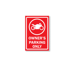 Reserved Owner’s Parking Signboard | Premium Acrylic Design
