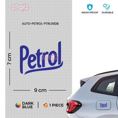 Bold Petrol Indicator Sticker for Tanks