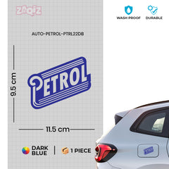 Petrol Tank Caution Sticker for Use