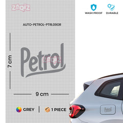 Bold Petrol Indicator Sticker for Tanks