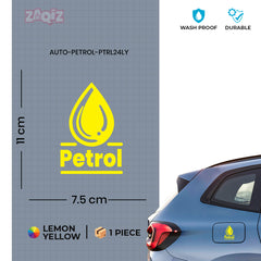 Petrol Use Reminder Tag for Vehicles