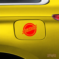 Easy-Use Petrol Label for Fuel Caps