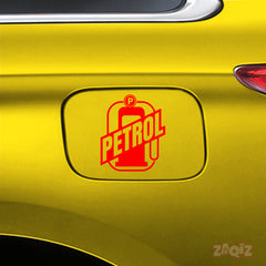 Adhesive Petrol Label for Cars & Bikes