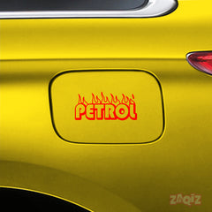 Petrol Sticker for All Weather Safety