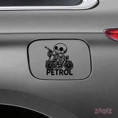 Petrol Use Advisory Decal for Safety