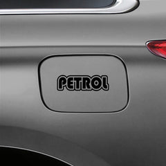 Minimal Design Petrol Use Sticker Label