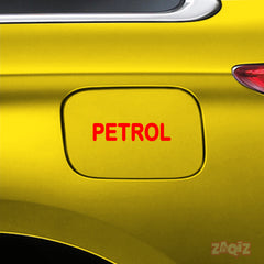 Petrol Sticker for Clear Fuel Guidance