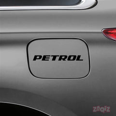 Clear Petrol Fuel Tank Notice Decal