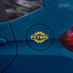 Zaqiz Petrol Mark Label Sticker – Scratch Resistant Vinyl
