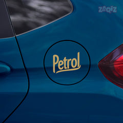 Bold Petrol Indicator Sticker for Tanks