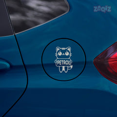 Minimalist Petrol Use Sticker Design