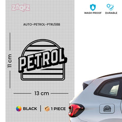 Petrol Only Vinyl Sticker for Fuel Caps