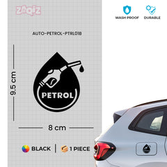 Petrol Only Fuel Tank Label for Cars