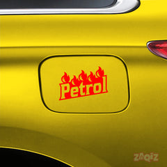 Petrol Use Notice for Vehicle Tanks