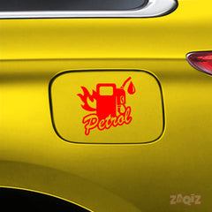 Long-Lasting Petrol Fuel Use Label Decal