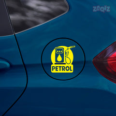 Petrol Only Tank Label for Clear Use
