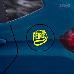 Petrol Reminder Decal for Fuel Caps
