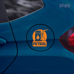 Petrol Only Tank Label for Clear Use