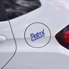 Compact Petrol Warning Sticker for Cars