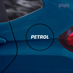Petrol Warning Sticker for Bikes & Cars