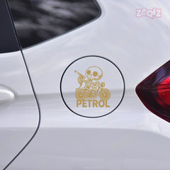Petrol Use Advisory Decal for Safety