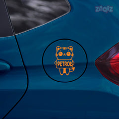 Minimalist Petrol Use Sticker Design