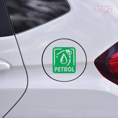 Clear Petrol Use Sticker for Vehicles