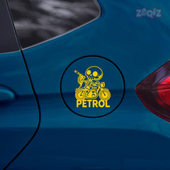 Petrol Use Advisory Decal for Safety