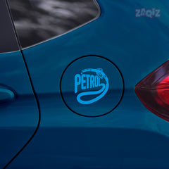 Petrol Reminder Decal for Fuel Caps
