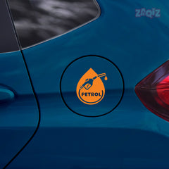 Petrol Only Fuel Tank Label for Cars