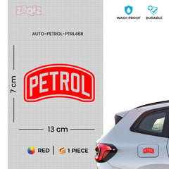 Petrol Marker Decal for Vehicle Fuel