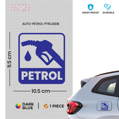 Bright Petrol Decal for Vehicle Tanks
