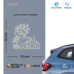 Power Packed Drive - Petrol Sticker for Fuel Precision