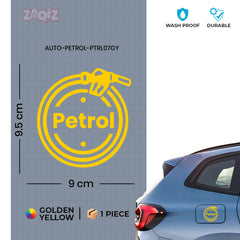 Weatherproof Petrol Fuel Tank Decal