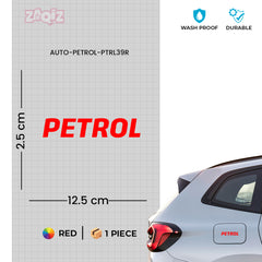 Petrol Warning Sticker for Bikes & Cars