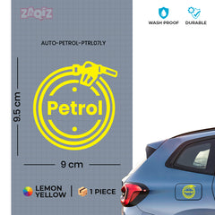 Weatherproof Petrol Fuel Tank Decal