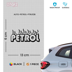 Petrol Sticker for All Weather Safety