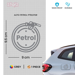Weatherproof Petrol Fuel Tank Decal