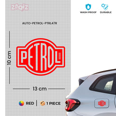 Petrol Tank Safety Notice for Clarity