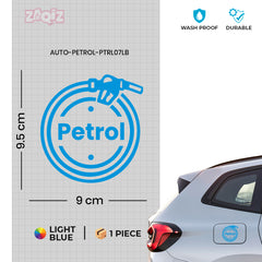 Weatherproof Petrol Fuel Tank Decal