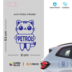 Minimalist Petrol Use Sticker Design