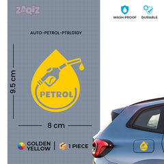 Petrol Only Fuel Tank Label for Cars