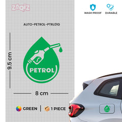 Petrol Only Fuel Tank Label for Cars