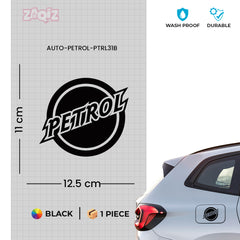 Easy-Use Petrol Label for Fuel Caps